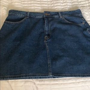 Denim skirt